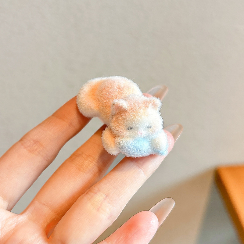 Clip de cabello de arco feminino frange clip lateral clip de boca de pato joyería de otoño 2025 nuevas joyerías al por mayor