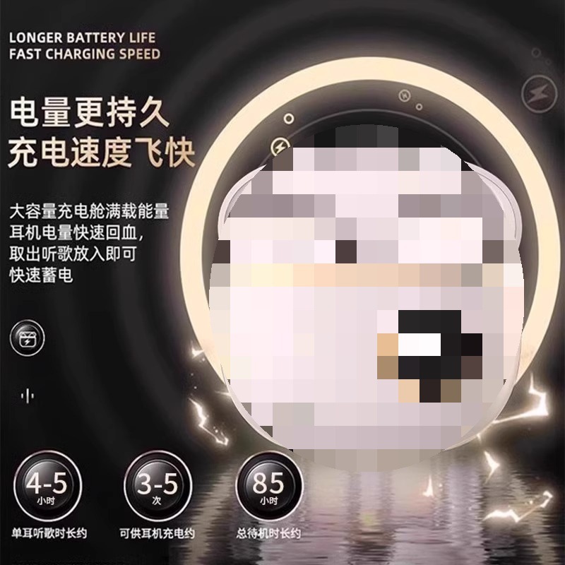 La voz de Berlín auriculares Bluetooth 2025 nuevo ultra larga duración deportiva correr ruido reducción de alta calidad de sonido en el oído conducción