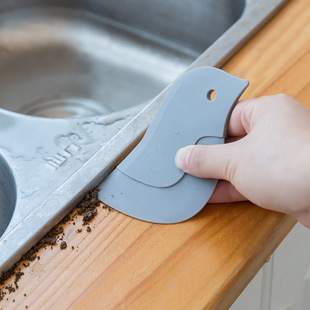 Penguin Soft Scraper Household Kitchen Scraper Oil Plate Scraping Oil Stain Baking Kitchen Gadgets