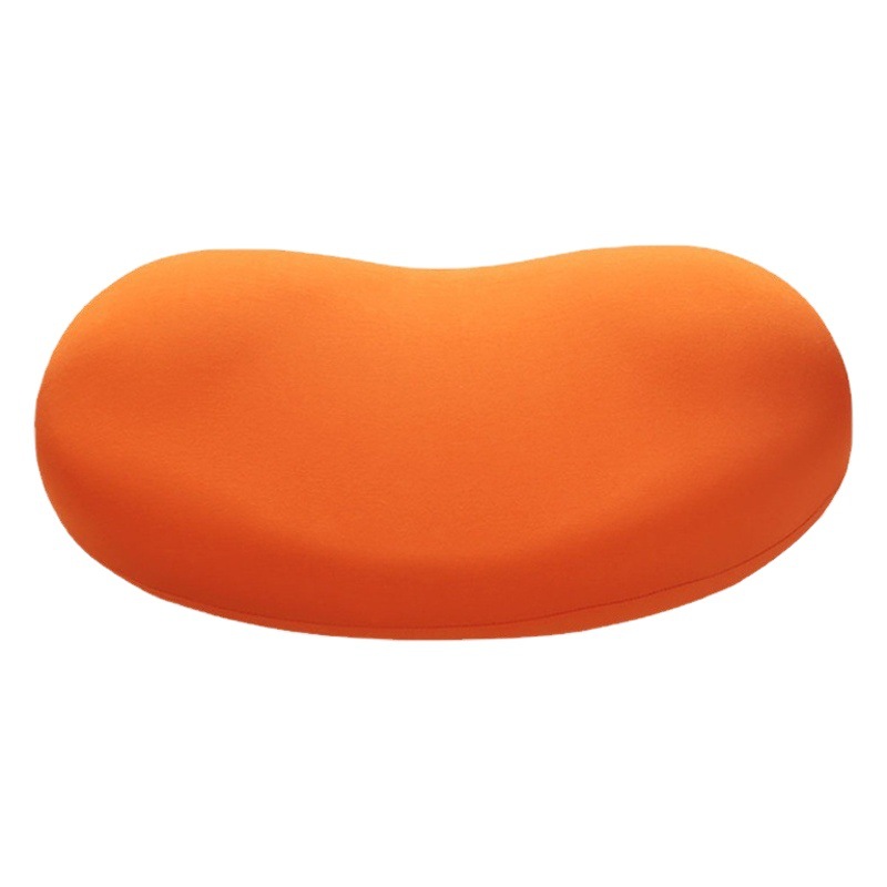 SAIEN nuevo color sólido gato vientre almohada de espuma de memoria lenta recuperación almohada cervical red gato rojo vientre almohada
