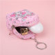 Korean Style Cute Kulomi Coin Purse Cartoon Leather Waterproof Change Lipstick Key Mini Storage Bag Pendant
