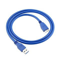 1-meter USB 3.0 external hard drive cable, USB to AM-MICRO 3.0 data cable, external hard drive MICRO data cable