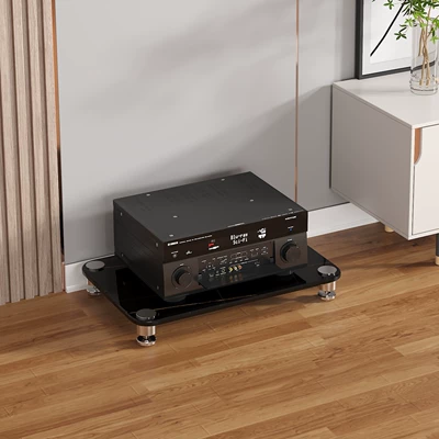 Cabinet, Ktv Tv Cabinet, Electric car big tripod - one-layer-split-black-lauren-gold