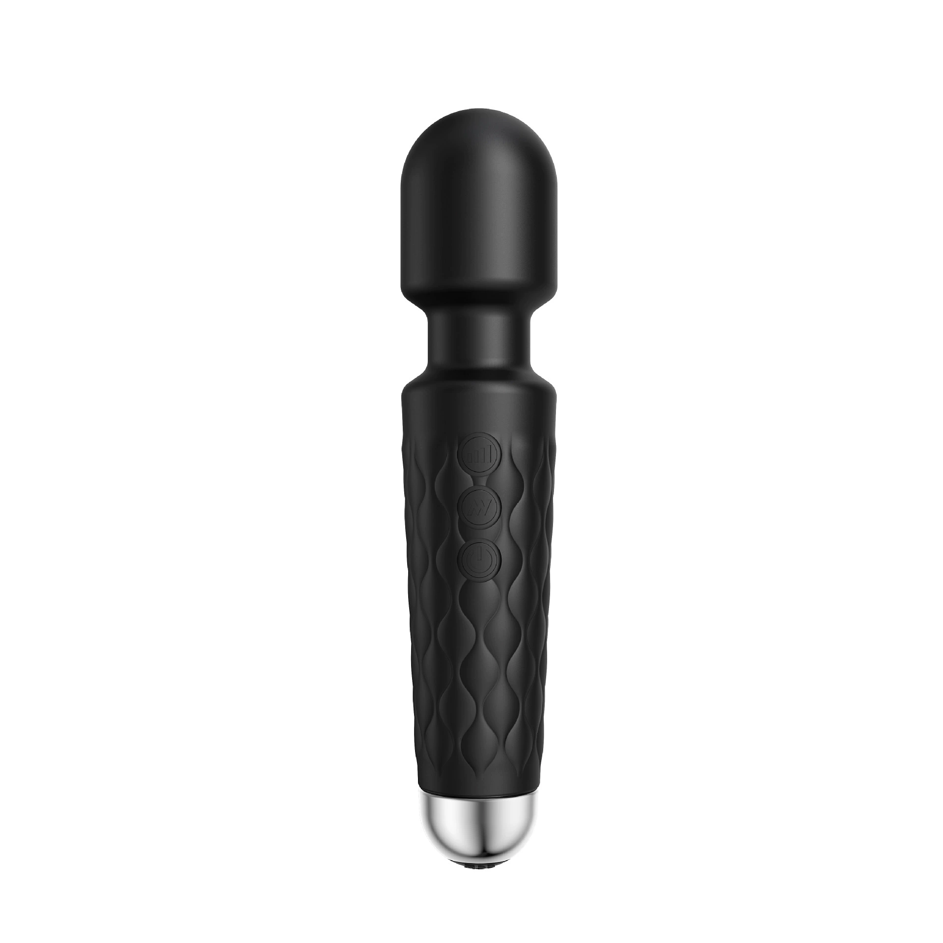 Wand vibrator AV stick 20-frequency, silicone massage stick, small and large sizes