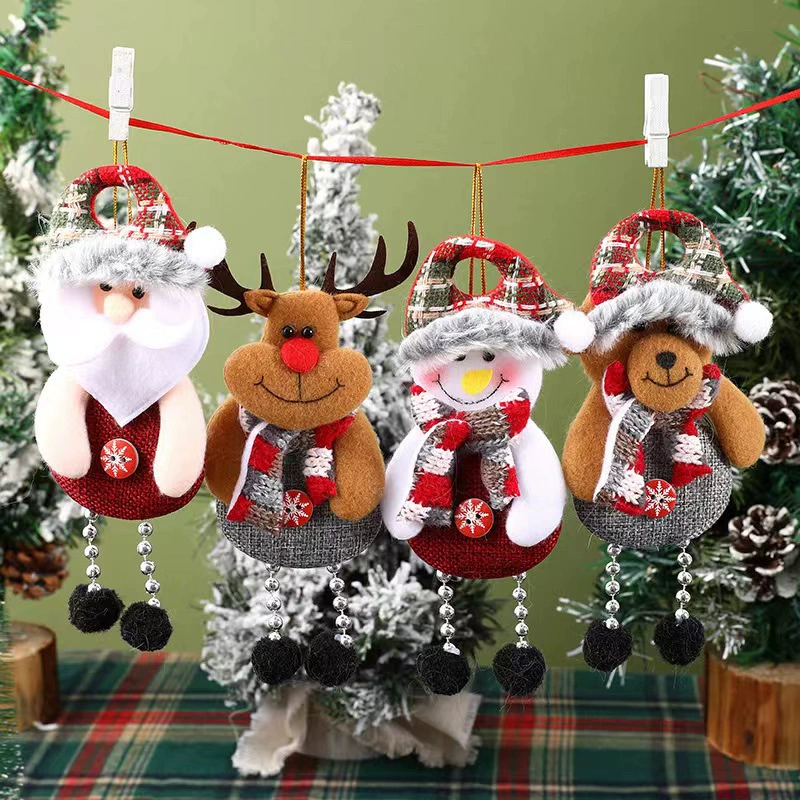 К Christmas ткань, подвеска, кукла для пожилых, decorations, украшения, подарок на день рождения