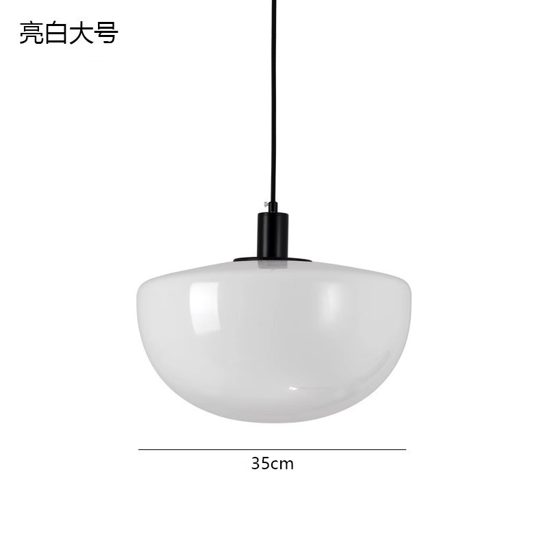 设计师包厢装饰法式卧室床头样板房餐厅创意圆形酒吧玻璃吊灯|undefined