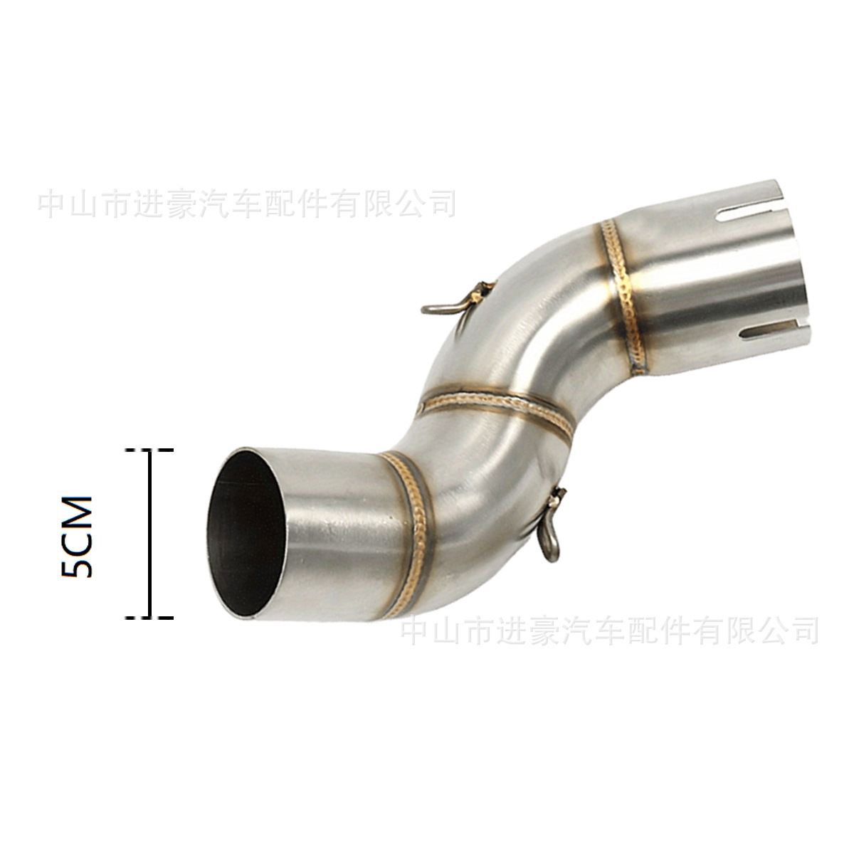 Suitable for Kawasaki Z900 Modified Mid-Section Exhaust Pipe, Stainless Steel Mid-Section, 17-24 Years, Factory Direct Sales