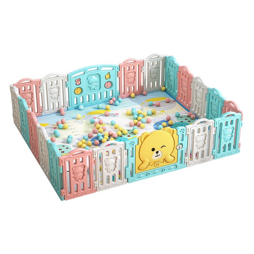 Youxue barrera de protección para bebés y niños juego de valla para jardines interiores para bebés en casa rastreo seguro para niños valla al por mayor