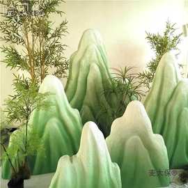 太湖石婚庆美陈装饰摆件泡沫表演橱窗假山石头道具造景摄影麦太保