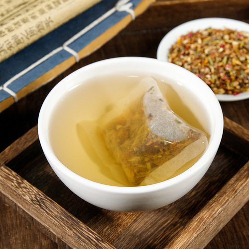 Factory wholesale video number Qingqiaoli Hemorrhoids Relief Tea Imperata Imperata Root Houttuynia Sophora Sophorae Flower Hemp Seed Hemorrhoids Relief Decoction