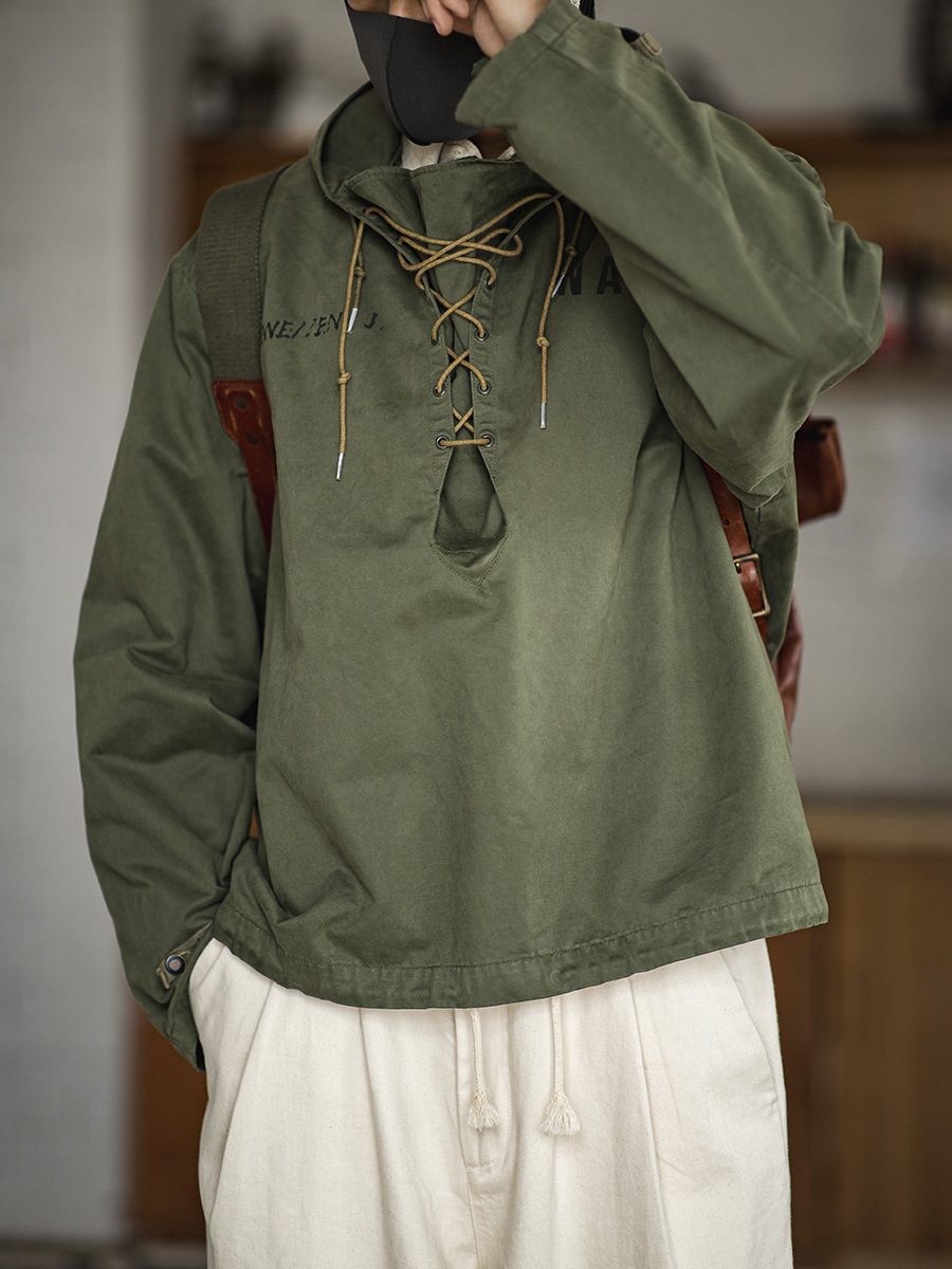 Retro trench coat