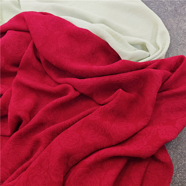 T615#春夏秋薄款暗纹提花   女装衬衫连衣裙影视服饰手作包装布料