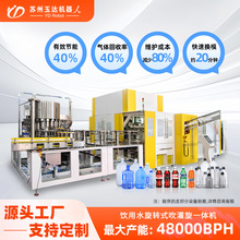 PET塑料瓶生产设备 吹瓶灌装旋盖一体化机器 小瓶矿泉水饮料产线