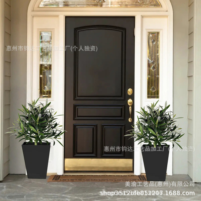 Junda's New Cross-Border Simulated Olive Tree Decoration Courtyard Front Door Decoration Home Interior Window Decoration