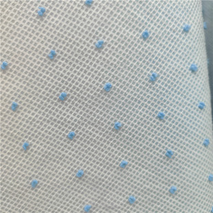 In stock polyester brocade small Plaid cut flower fabric colorful dot cut flower spring and summer dress sun protection clothing children's clothing fabric wholesale