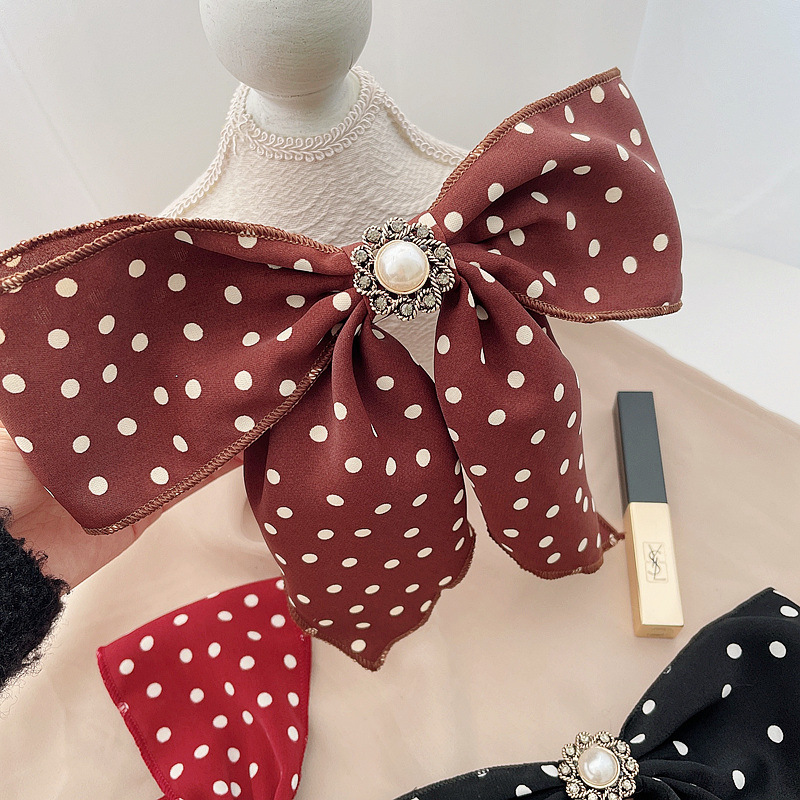 Retro Bow Knot Hair Clip display picture 2