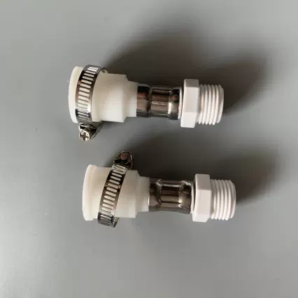 软胶转接头罗纹4分和6分冬天不发硬快易接软胶插孔15.5