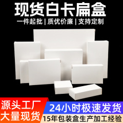 現物の白いフラットボックスの長いフラットな形の白い紙の長方形の2つのソケットのカラーボックスの電池のデジタル包装の箱はカスタマイズします。