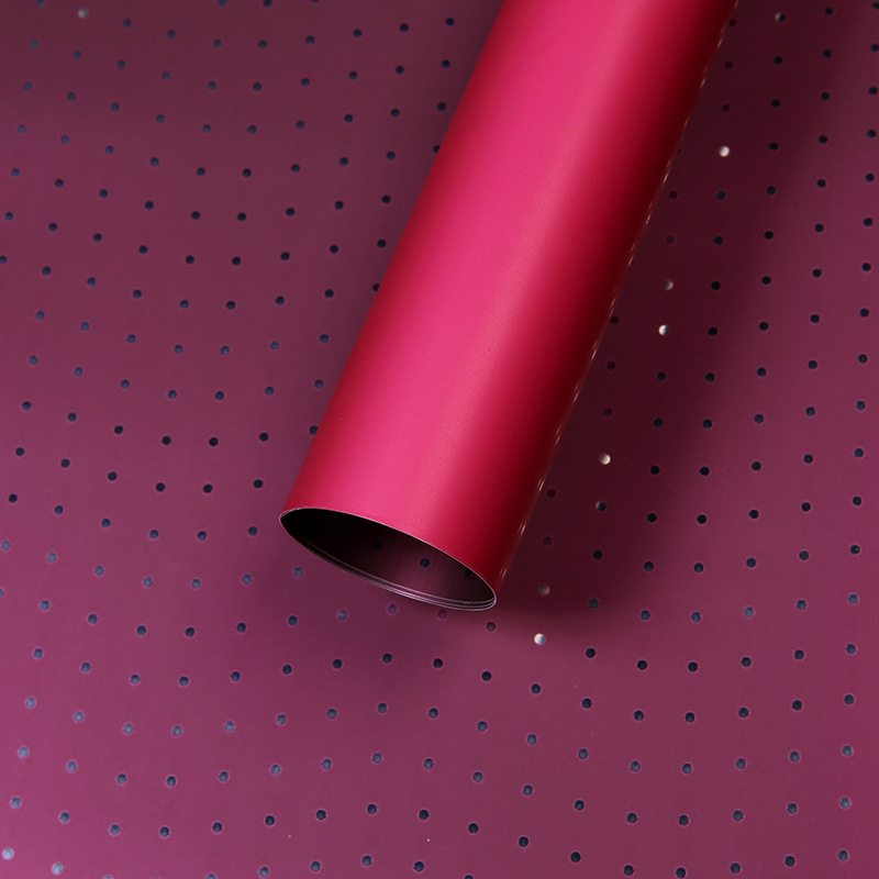 Huaxi Armani punto pequeño papel de embalaje de flores plástico de aluminio de aluminio OPP florista de alta calidad materiales de flor al por mayor