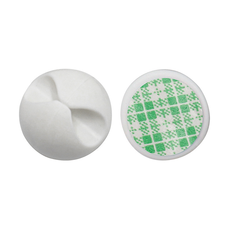 작은 단일 구멍 흰색(녹색 그리드 접착제)