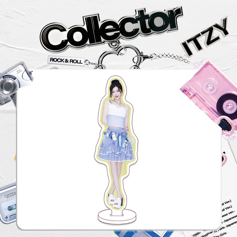 ITZY《Collector》专辑立牌  亚克力人形摆件 黄礼志 击 周边|undefined