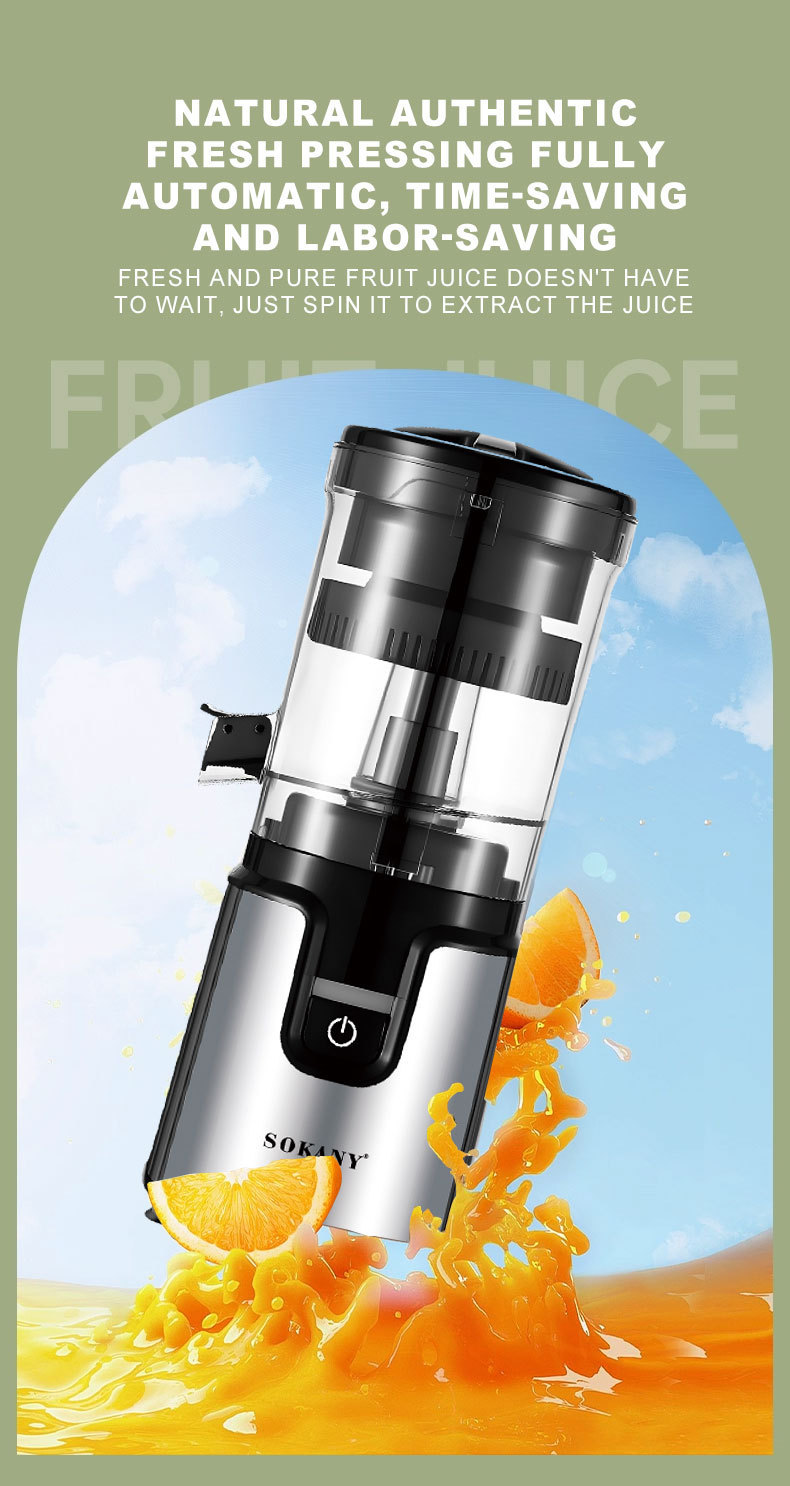 Multifunctional Electric Citrus Juicer, 350ML Household Orange & Lemon Squeezer_voghion.com