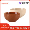 Shunxiang solecasa customized Glaze Ceramic bowl ins Retro relief customized Yan value Ceramic bowl