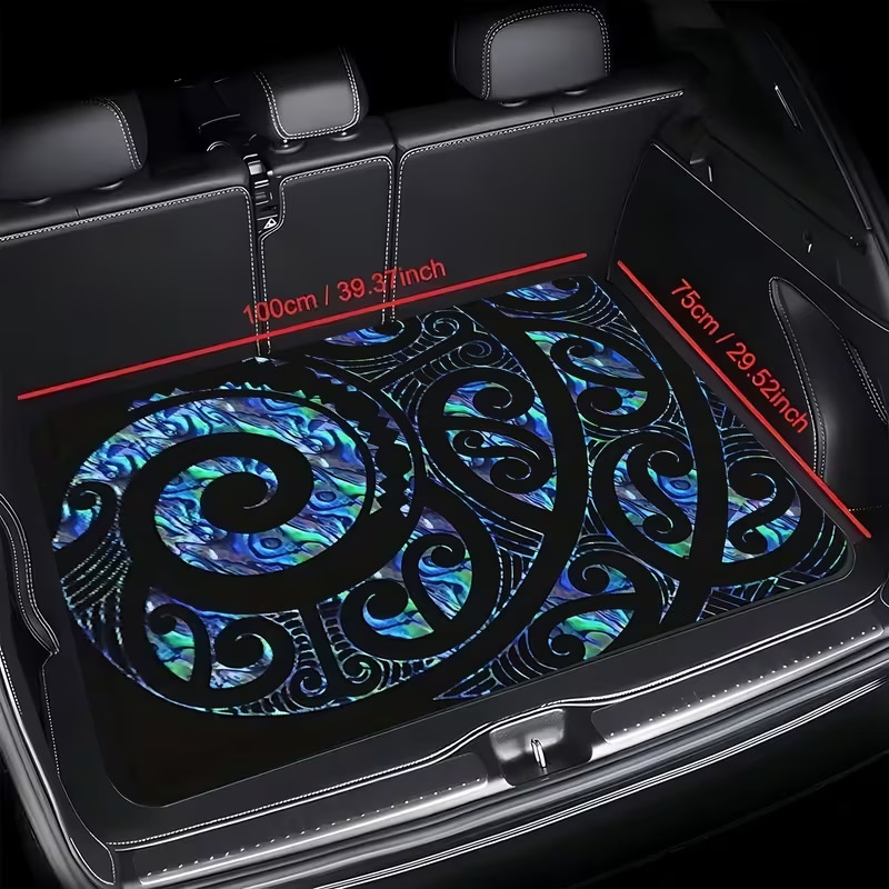 Crystal velvet car trunk mat, wear-resistant, cross-border Amazon dust-proof mat, water-absorbent, dirt-resistant, easy to maintain, wholesale