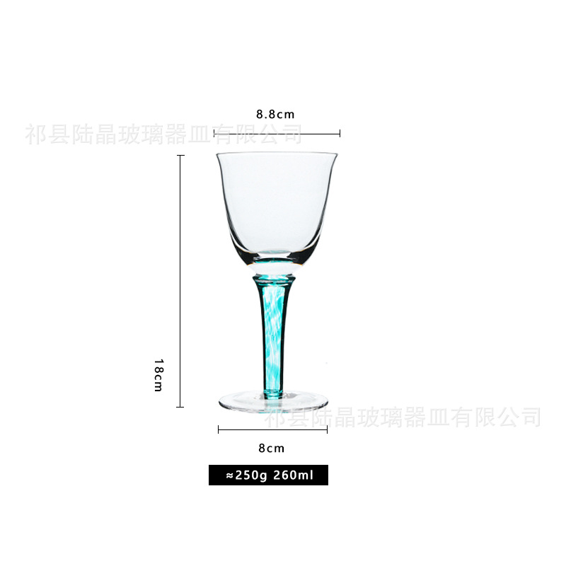 Semilla de flor azul tulipán copa de vino tinto_2