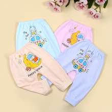 宝宝秋裤春秋季纯棉婴幼儿0-3岁大屁屁裤针织a类儿童打底pp长裤