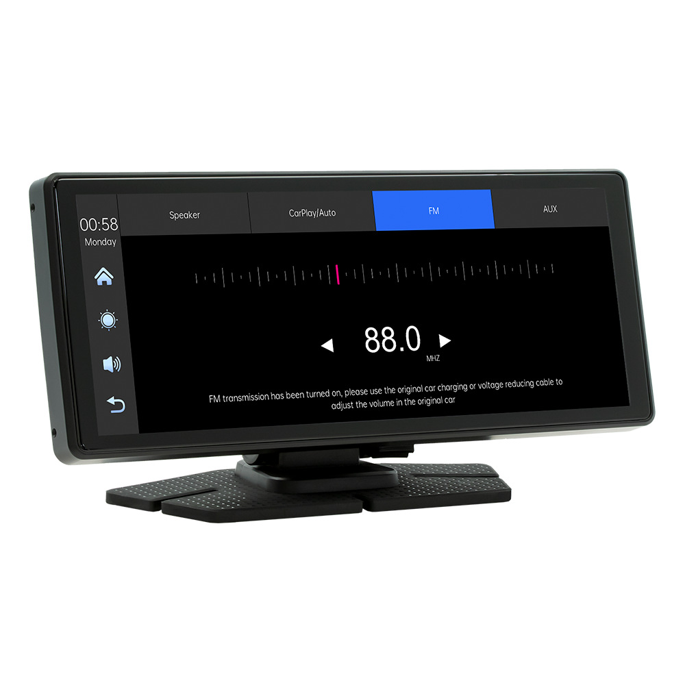 Transfronterizo 8,1 pulgadas carplay inalámbrico portátil registrador de conducción delantero y trasero doble grabación máquina de navegación integrada en el vehículo