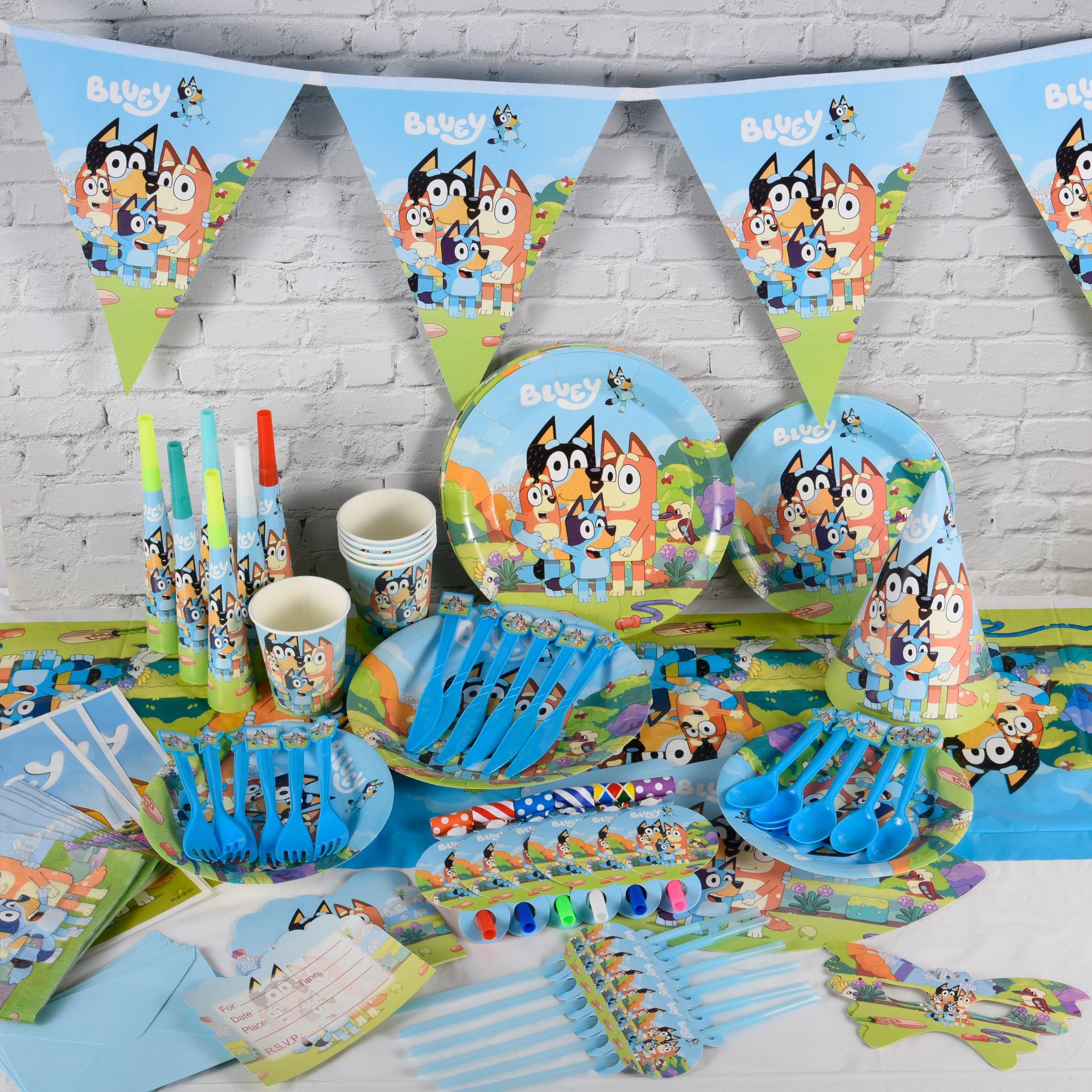 Children's Day Birthday Cartoon Paper Party Tableware display picture 1