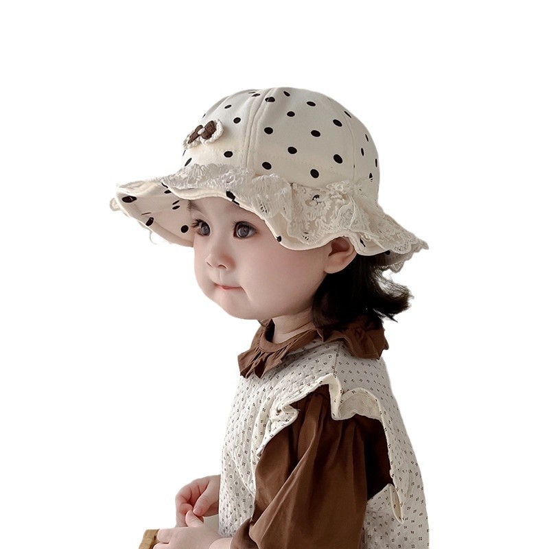 Sombrero de pescador para bebés otoño y invierno lindo super lindo recién nacido sombrero para bebés sombrero de princesa sombrero para niños sombrero de bañera