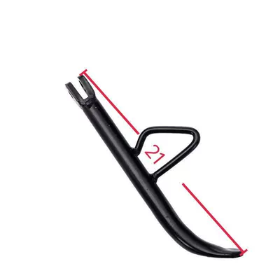 No. 9 Emn Series Mz/Nz Side Support Electric Vehicle Modified Extended and Heightened Side Support Bracket No. 9 Small Foot Single Side Support (Other Electric Vehicle Accessories) - 21cm-partial-support