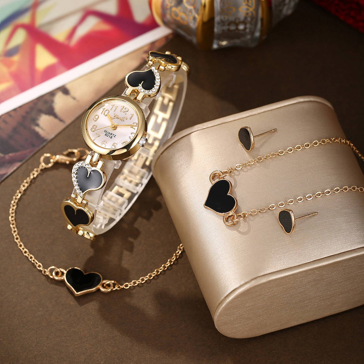 4¼þÌװ×ɫ°®ÐÄÊ×ÊÎÌ×װ£¨½ðºÚÊֱí£© (3).JPG