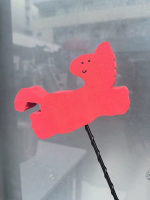 Manufacturer's Creative Symbols, Funny Car: Other Automotive Exterior Supplies - red-pony