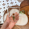 Animal Cup INS Glass Water Cup Female Bear Glass Creative Korean Star New Year Gift Psychous Forest