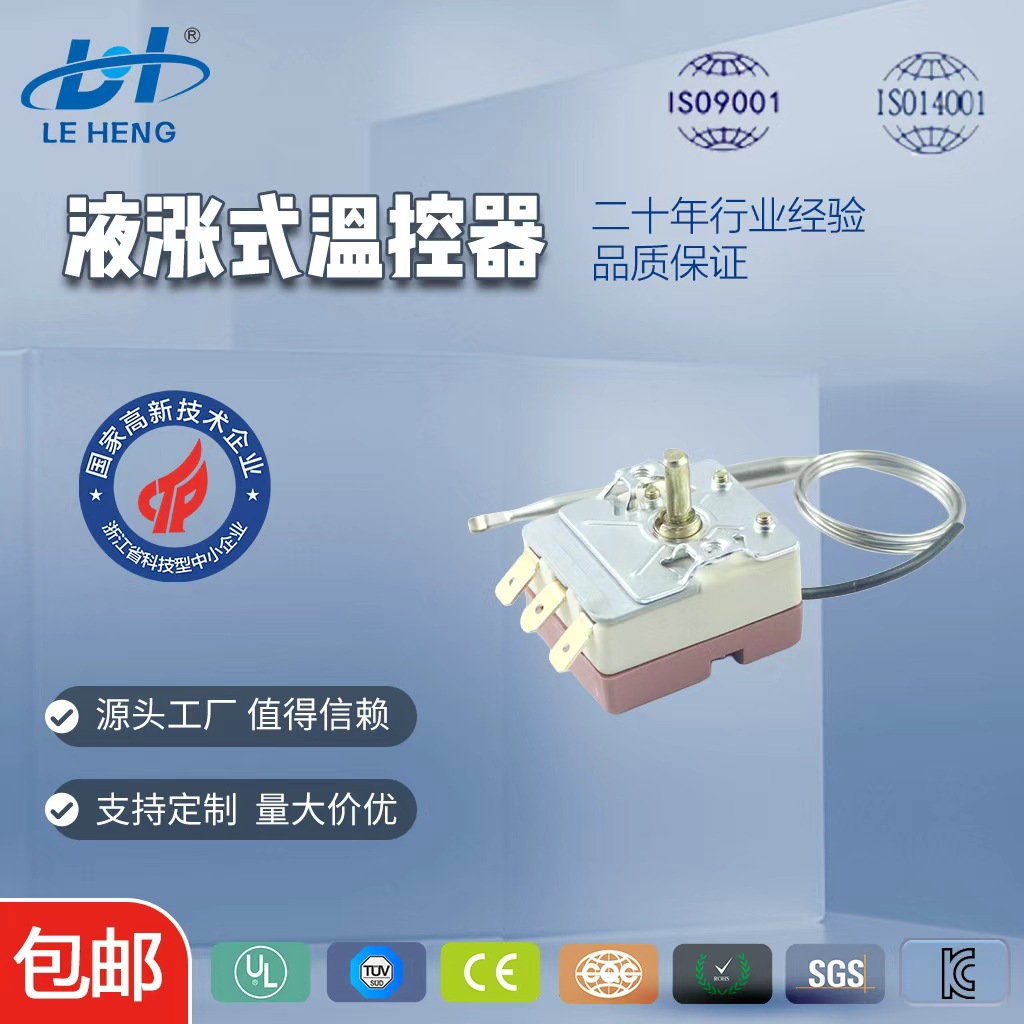 油炸机用WHD-E温控器200度自动复位机械式温控器