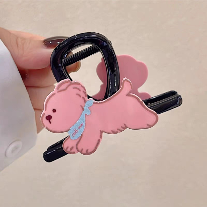 キュートで面白いミッキーパームグリッパー立体ぬいぐるみヘアクリップサメクリップ楽しい小さなハンドヘアクリップヘアアクセサリー|undefined