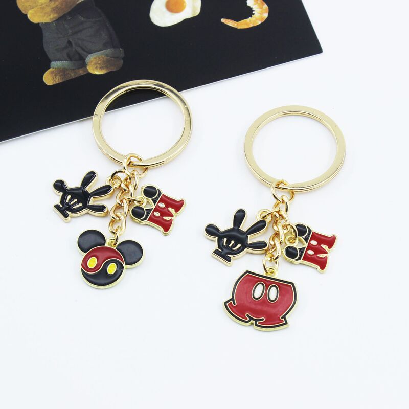 Cartoon Cute Mickey Mouse Keychain Exquisite Niche AirPods Bag Key Chain Pendant Gifts Cartoon Cute Mickey Mouse Keychain Exquisite Niche AirPods Bag Key Chain Pendant Gifts