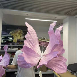 立体仿纸艺成品大型巨型婚礼橱窗陈道具布置装饰摄影