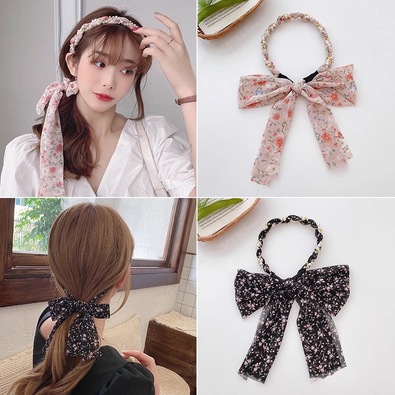 Artillas de cabello trenzadas correa de cabello para mujeres 2025 nuevo cabello en una bufandas de seda de alta calidad atadas toque de cabello verano