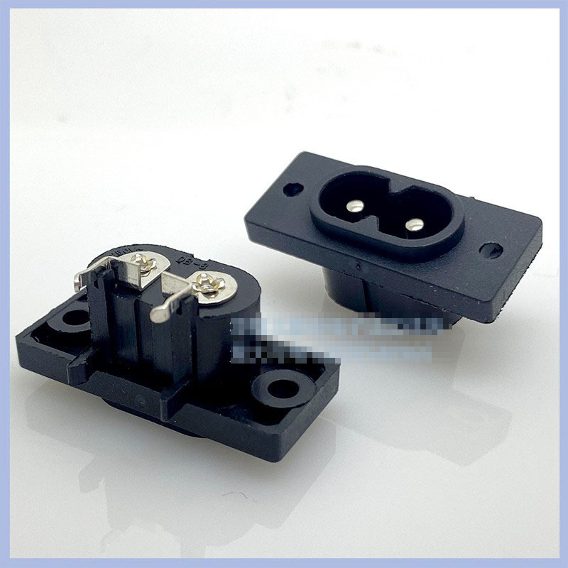 AC电源插座 八字座 8字座梅花插座座品字插座八字插座SC-180-D03