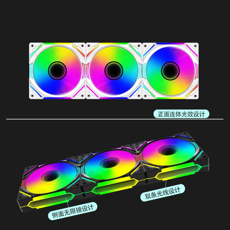 Кулер‑вентилятор Case Cloud‑1200, 120 мм, RGB подсветка, бесшумные опции с управлением температурой