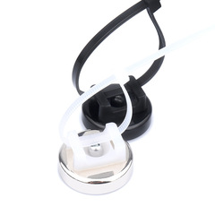 Neodymium Iron Boron Strong Magnetic Saddle-Shaped Magnetic Mount Magnetic Strapping Tape Adhesive Magnetic Cable Tying Tool with Magnetic Fixed Base