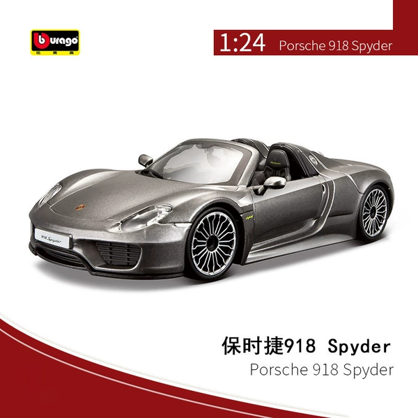 Porsche 918spyder-gray