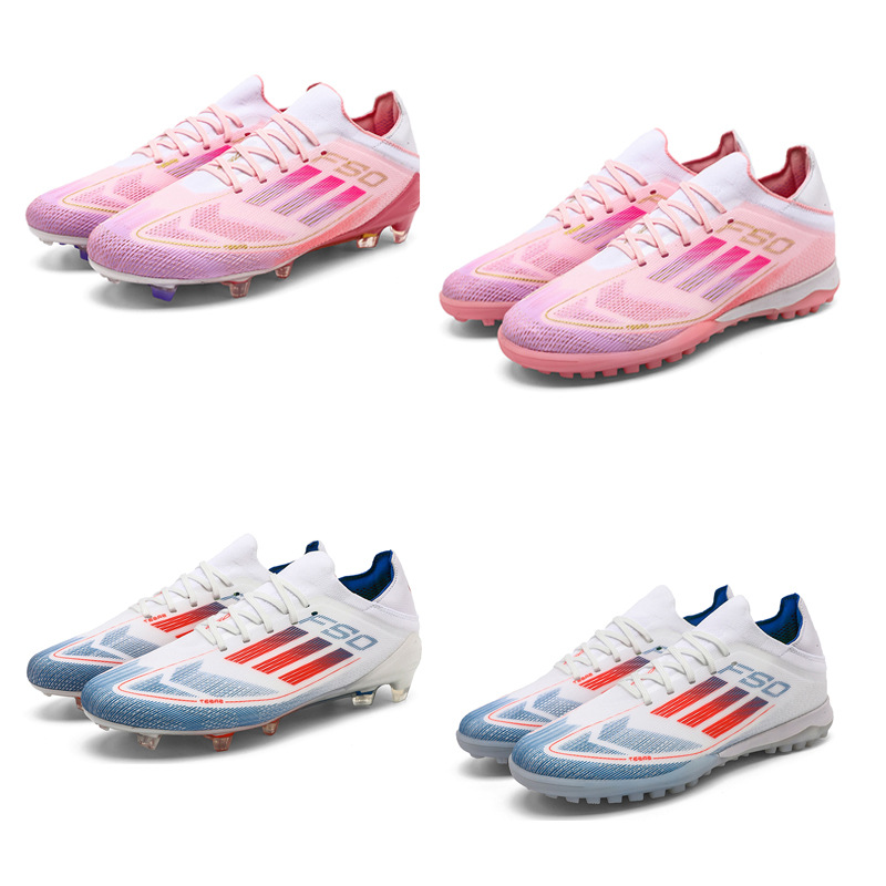 Zapatos de fútbol para hombre, mujer y niños, zapatos de entrenamiento TF con tacos resistentes al desgaste, para escuela primaria