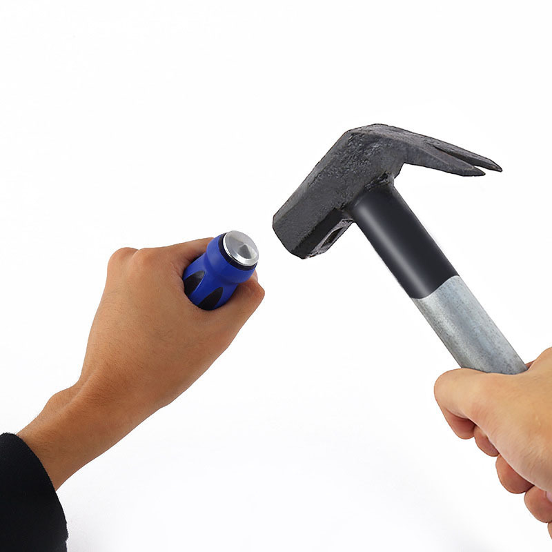 Destornillador manual mango de rosca transparente destornillador punzante destornillador cruzado acero al cromo vanadio destornillador magnético fuerte