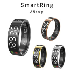 SmartRingデジタル知能指輪の電力量時間表示心拍数血酸素睡眠健康モニタリング防水