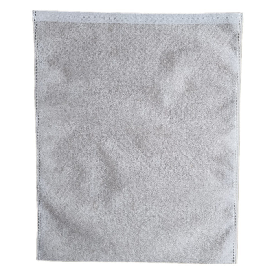 Bolsa gruesa a prueba de polvo no tejida en stock 10 piezas de ropa, bolsa de zapatos, bolsa de almacenamiento de protección ambiental, bolsillo con cordón fijo